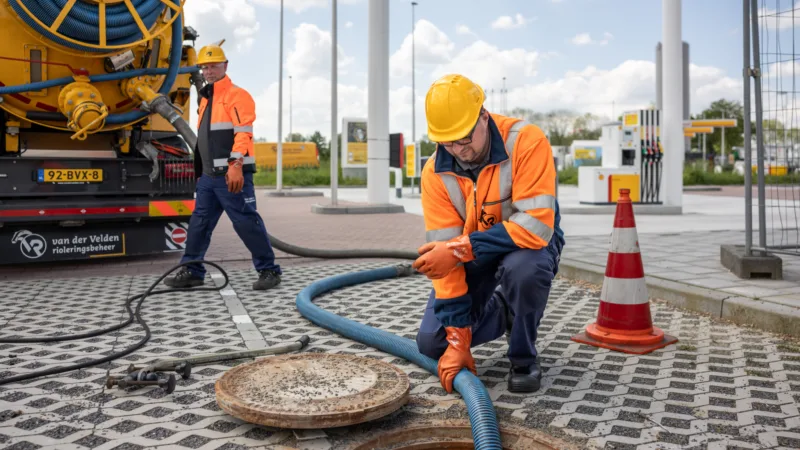 Vrachtwagenchauffeur Rioolcombi